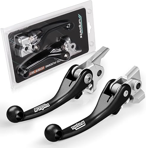 Miniatura 9 de Juego de palancas de embrague de freno de motocross, aleación de titanio ajustable para SX SXF SXS SXSF EXC EXCF XC XCW XCF XCFW XCRW EXCR 250 300