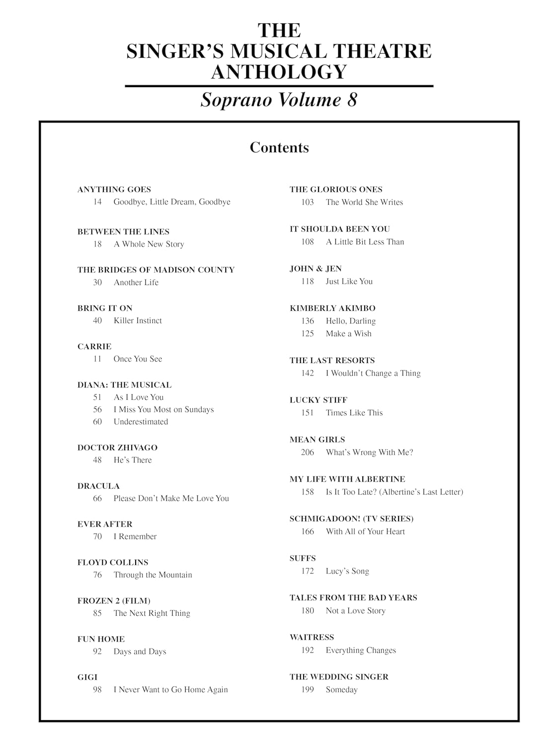 Singer's Musical Theatre Anthology - Volume 8: Soprano Book      Paperback – February 1, 2026