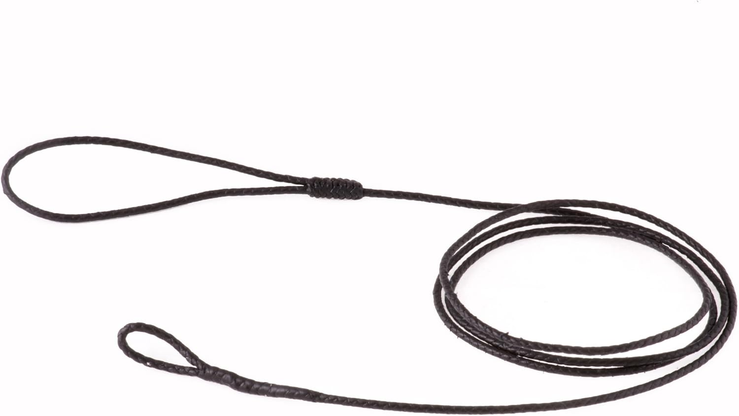 Alvalley Braided Dog Leash with Loop - Handmade Training Lead - Made of Leather - Use with a Slip Collar or Chain - Perfect for Small, Medium and Large Dogs for Walking, Training, and Showing