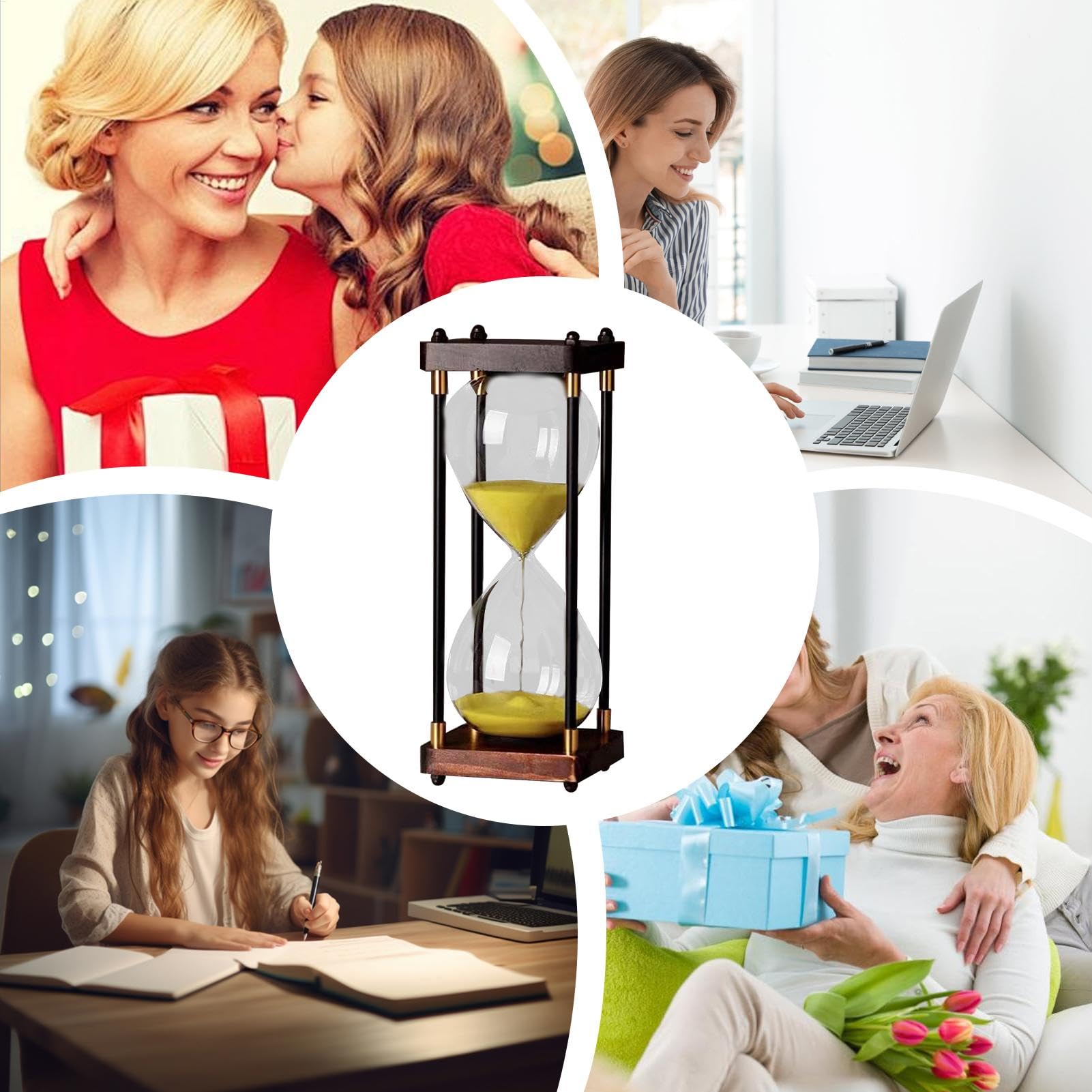 de 60 minutos, decoración de reloj de de temporizador de