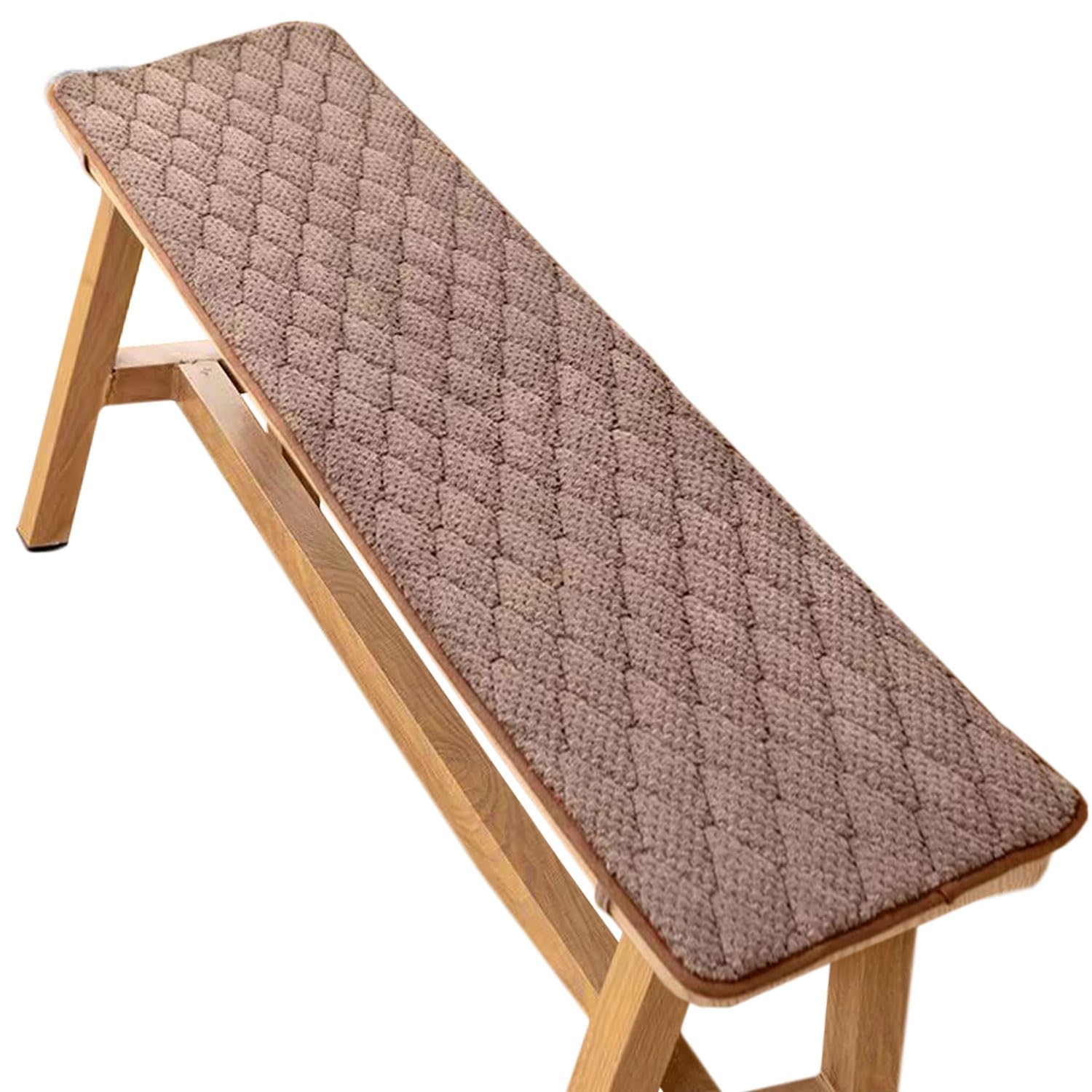 uyeoco Bench Cushion Indoor 100cm/120cm/150cm/200cm X 40cm/35cm/30cm Outdoor Rectangular Bench Cushion Pad For Deck Chair Swings Windowsill Terrace(Colour 2,35x200cm)