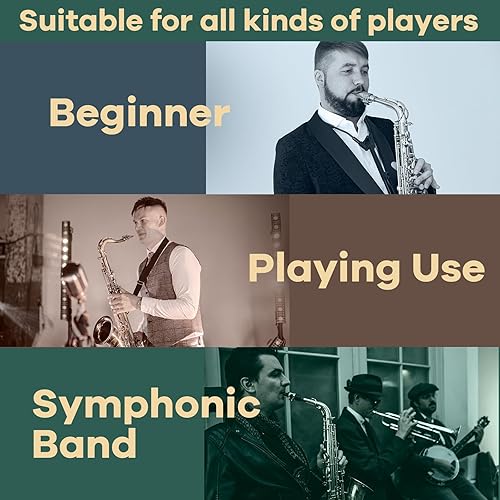 Miniatura 7 de Cañas de saxofón alto 2.0, paquete de 10 cañas profesionales para saxofón alto con caja de plástico, punta de caña más delgada, tecnología de corte