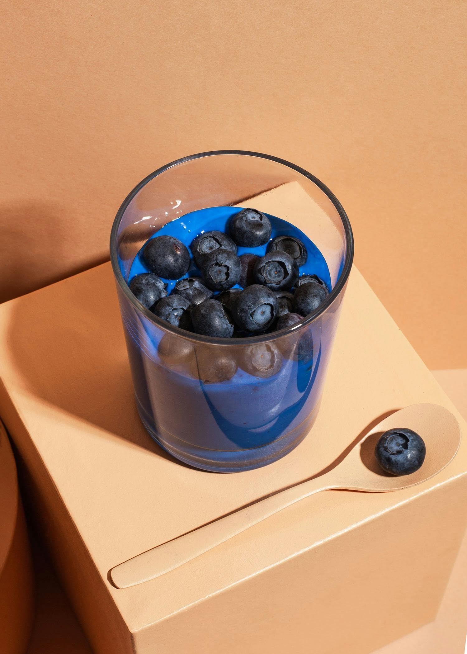 KoRo - Spirulina Pulver blau 50 g - Pulver aus der Süßwasser-Mikroalge Spirulina - Zum Färben von Smoothies oder Bowls