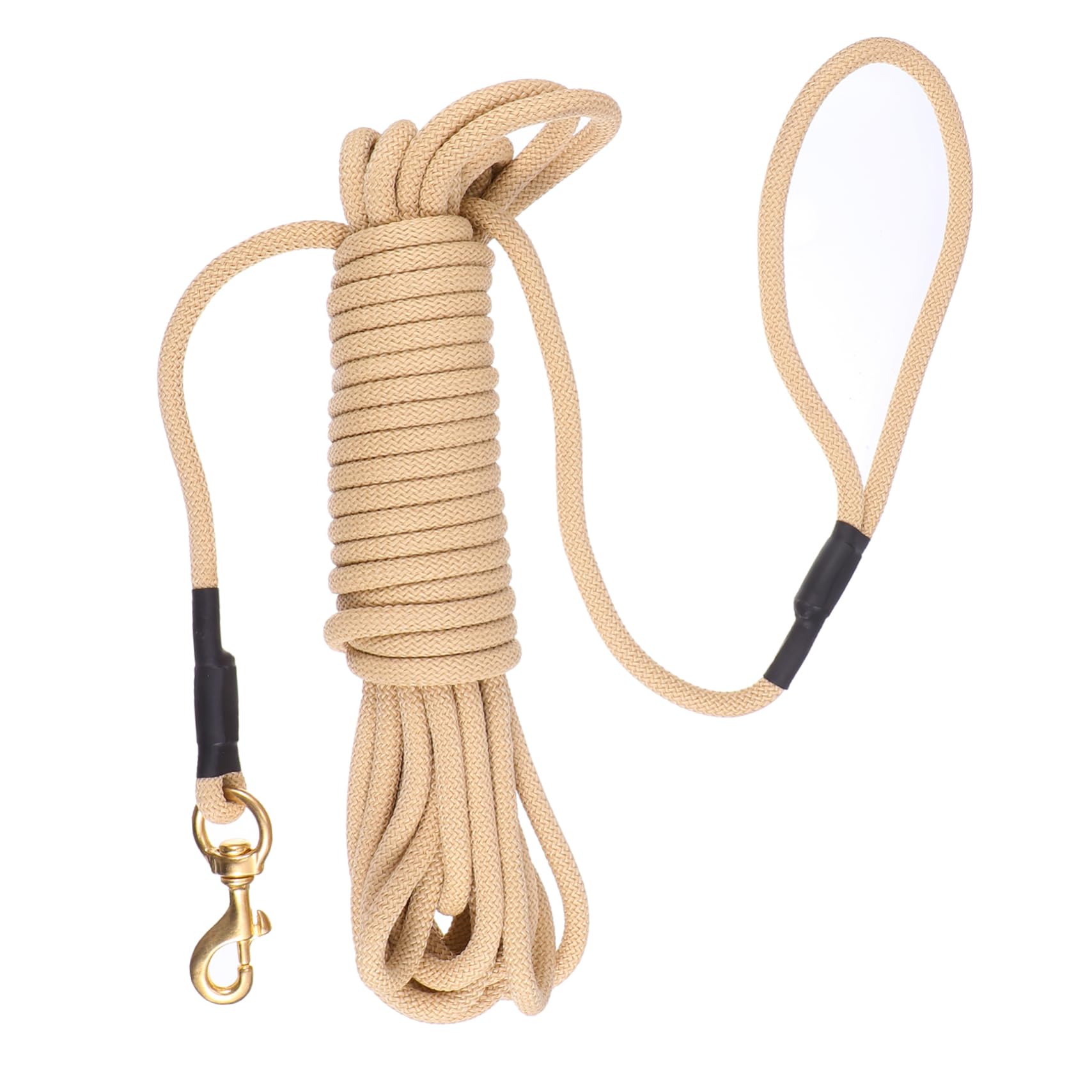 POPETPOP Correa para Perro de 10 Metros Gancho Resistente a Mordeduras para Entrenamiento y Correr Perros Grandes