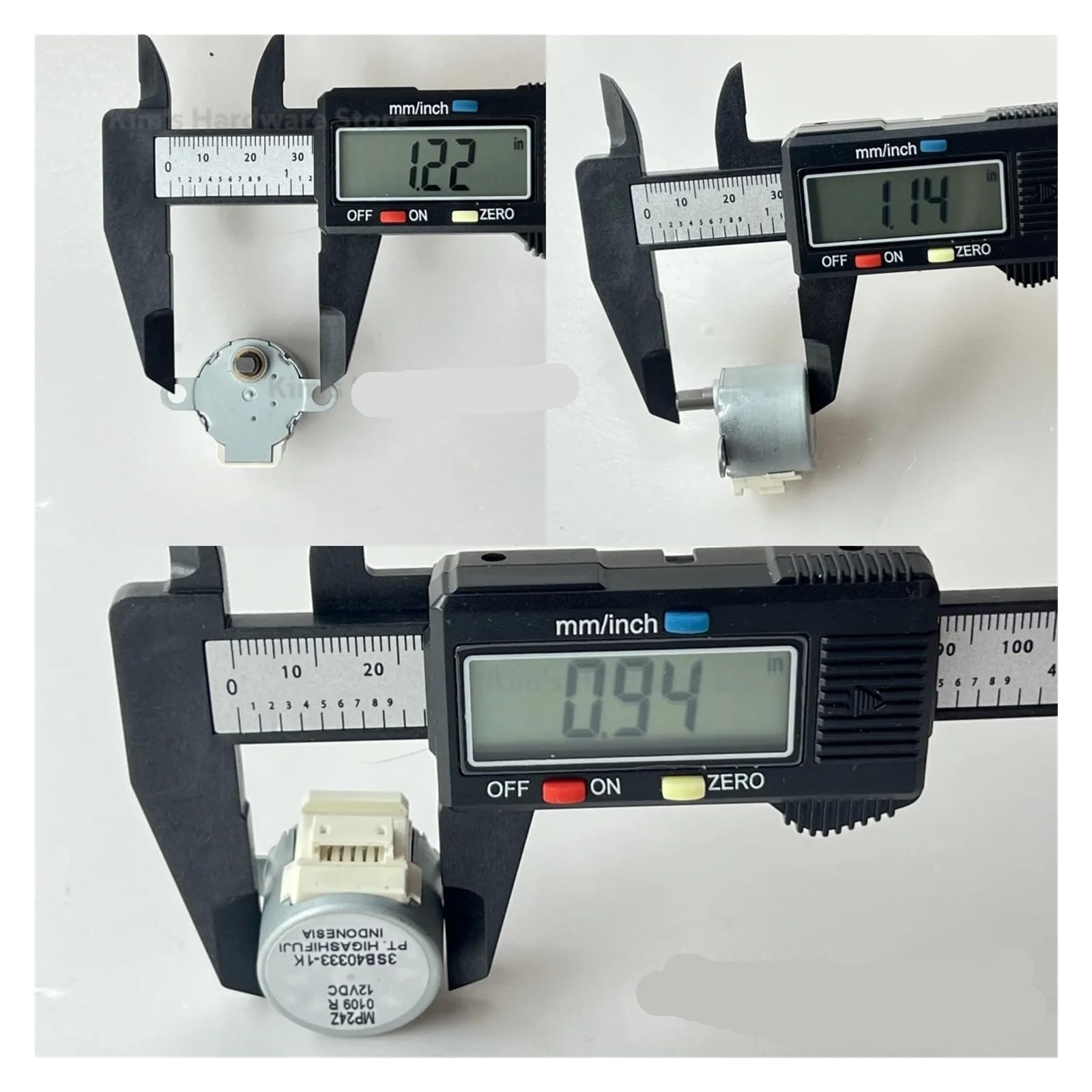 Motor De Giro De Aire Acondicionado MP24Z 12V Motor 3SB40333-1K Ventilador Oscilante FT25DVM Arnés Enrollado Refrigerador(Motors and wires)