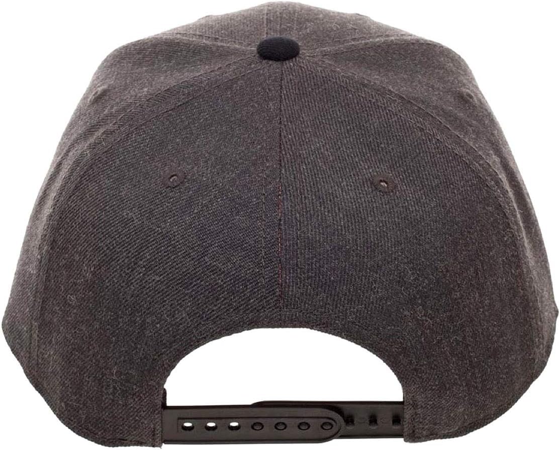 Jurassic Park Hat Classic Logo Curved Snapback Cap Black