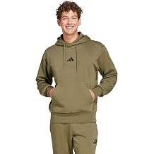 adidas Mens Essentials Feel Cozy Fleece Hoodie Sweatshirt