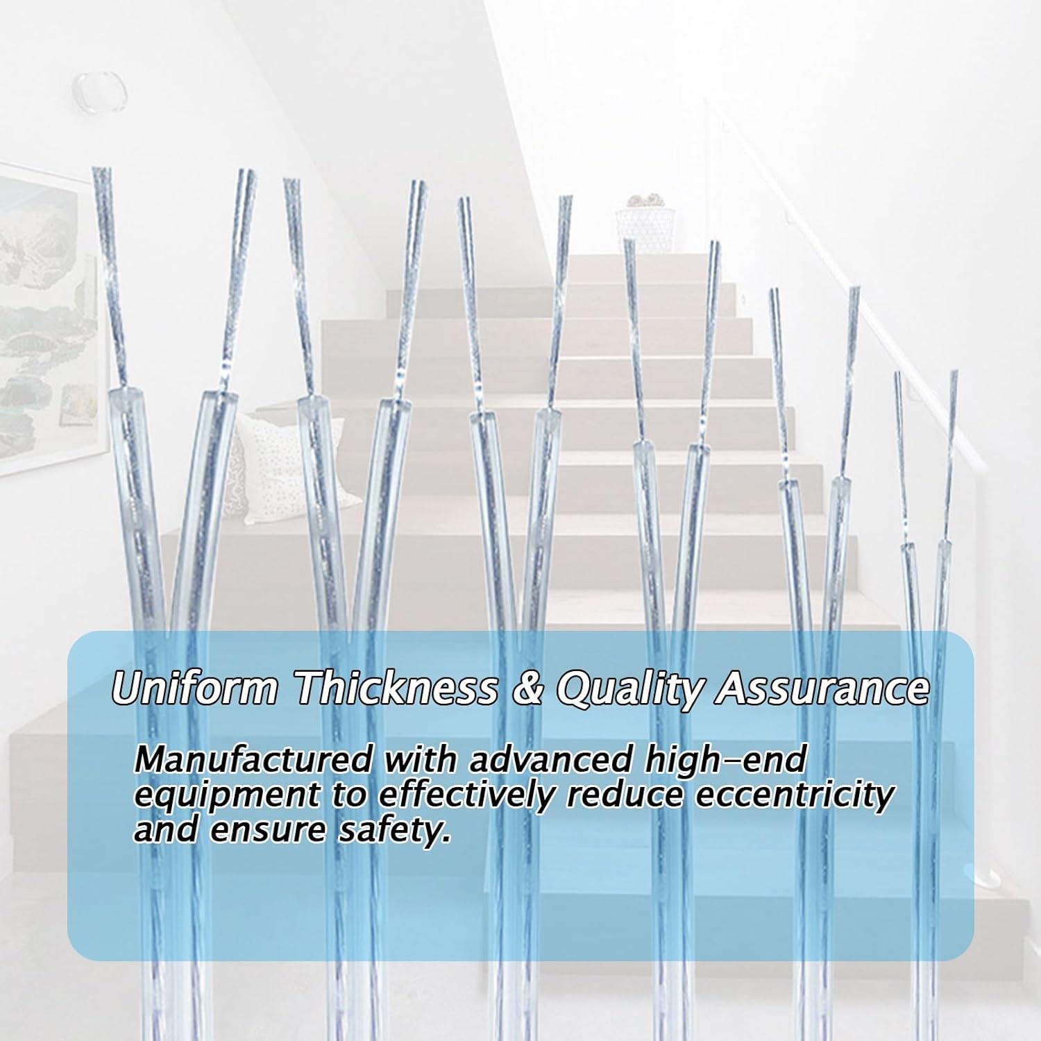 18/2 PVC透明電気ケーブル、15～100フィート（300V）丸型ランプコード、絶縁耐熱フレキシブルワイヤー、LEDランプ、オー