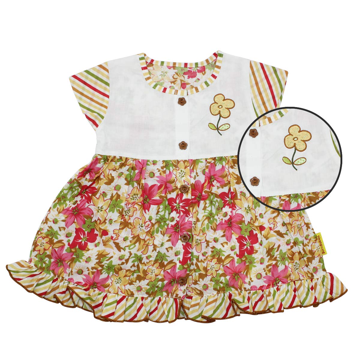 cotton frocks for 6 months baby