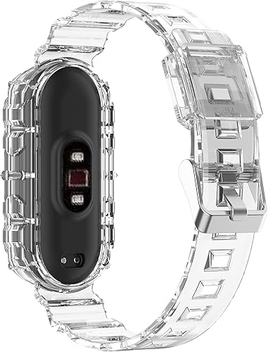 Miniatura 2 de Chofit - Correa de repuesto compatible con Xiaomi Mi Band 4Mi Band 3, correa de repuesto deportiva de silicona suave compatible con Xiaomi Mi Band