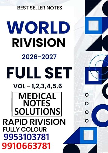 MARROW WORLD OF REVISION NOTES (Latest Edition)(Launch_Dec-2025)World Class Colour Printing With Spiral_Binding