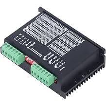 AAKOMA Motors Controller, 1.4A?5.6A 20?50V DC Stepper Electronic Starter Driver for 2 Phase