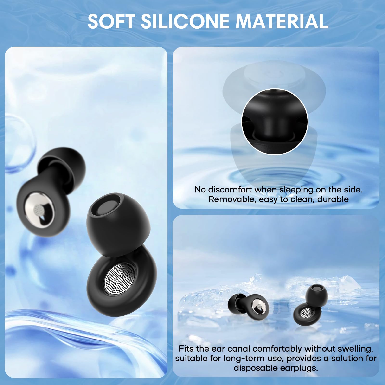 Tappi per le orecchie in silicone personalizzati