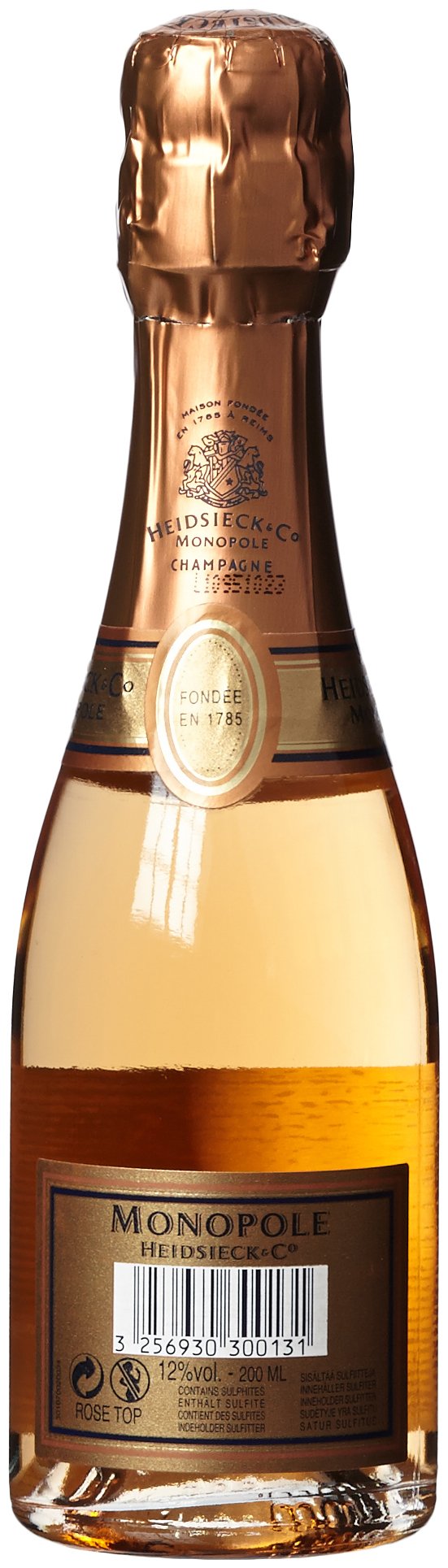 Amazon.co.jp: エドシック モノポール ロゼ トップ 200ml : 食品・飲料