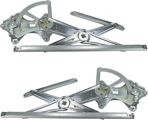 Miniatura 166 de TRQ Juego de elevalunas manual para el lado del conductor y del pasajero compatible con Chevrolet Tracker 1998 1989-1997 Geo 1989-1998 Suzuki