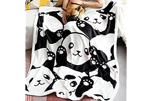 Panda Blankets for Girls, Cute Pandas Gifts Panda Blanket