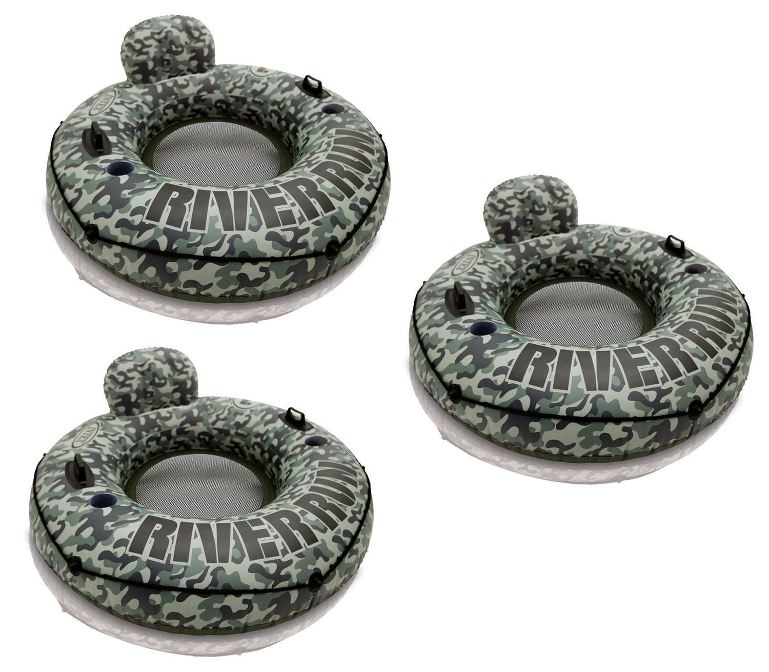 Intex Camo River Run 53-Inch Inflatable Tube - 3 Pack