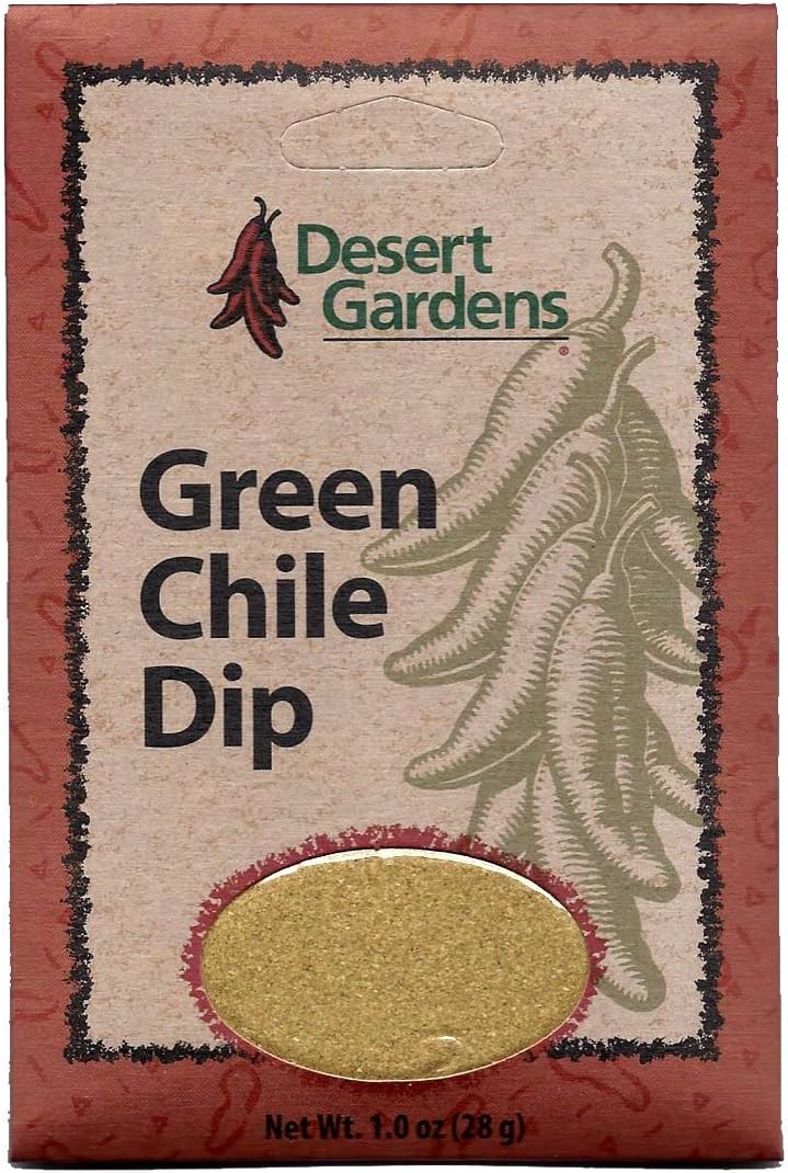 Desert Gardens Green Chile Dip Mix (Pack of 4)