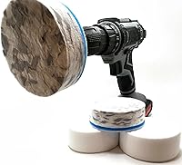 Vista 11 de Kit de 6 piezas de borrador de esponja mágica de 3.5 pulgadas con accesorio de taladro 25% más gruesas ultra duraderas almohadillas de borrar