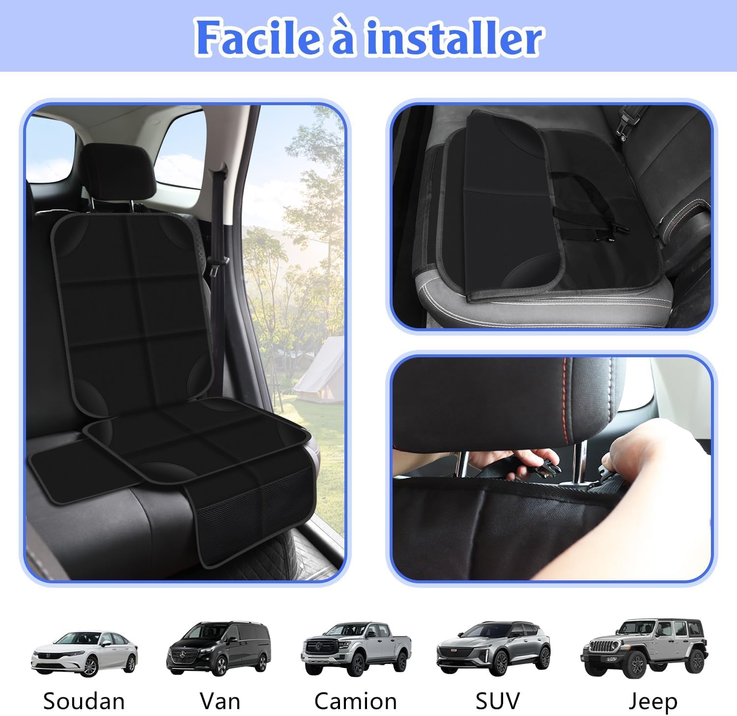 Trasero Sillas Coche para Opel Manta-e 2025