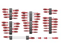 Phillips, Slotted, Torx, Square Screwdriver Set with Modular Organizers - 4, 8, 18 Inch Shanks (54-Piece) | DWZ90120