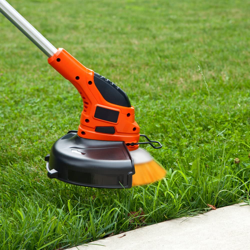 Spazzola Erbe Selvatiche Spazzola Per Erbacce Per Decespugliatore Fuxtec FX-PS152 - Per Pulizia Di Marciapiedi E Sterpaglie Accessorio Motosega Per Erba - Foto 12