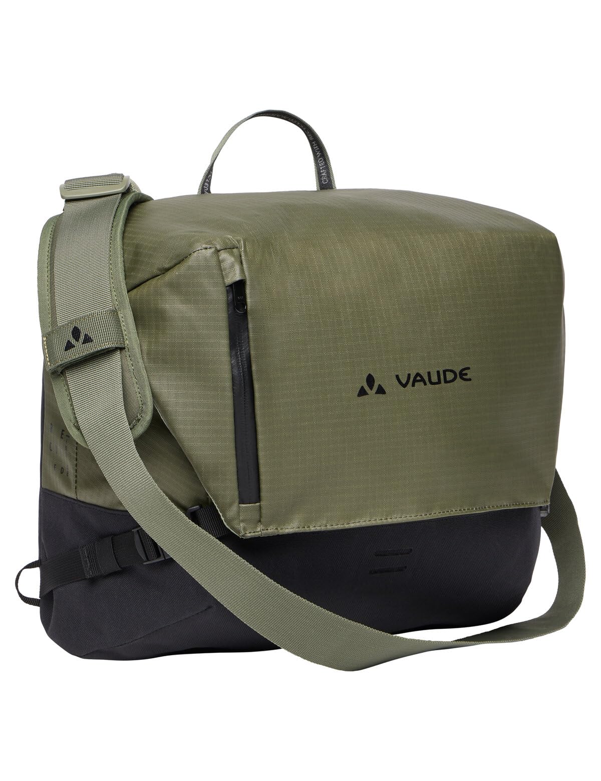 VAUDE CityMessenger – Urbane Umhängetasche für Alltag und Büro