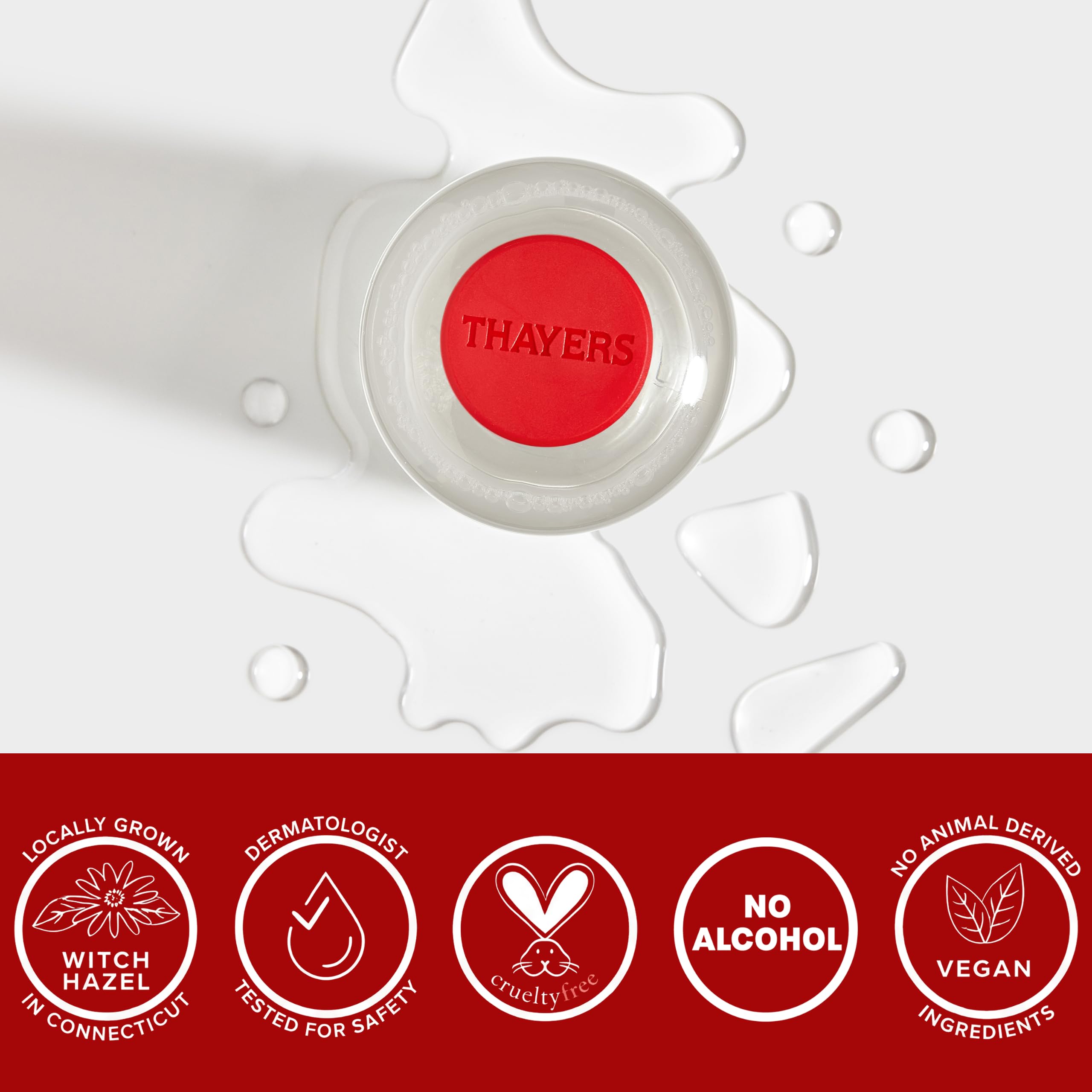 THAYERS Alkolsüz, Aloe Vera Formüllü Nemlendirici Orijinal Cadı Hazel Yüz Toneri, Vegan, Dermatolog Test Edildi ve Önerildi, 12 oz