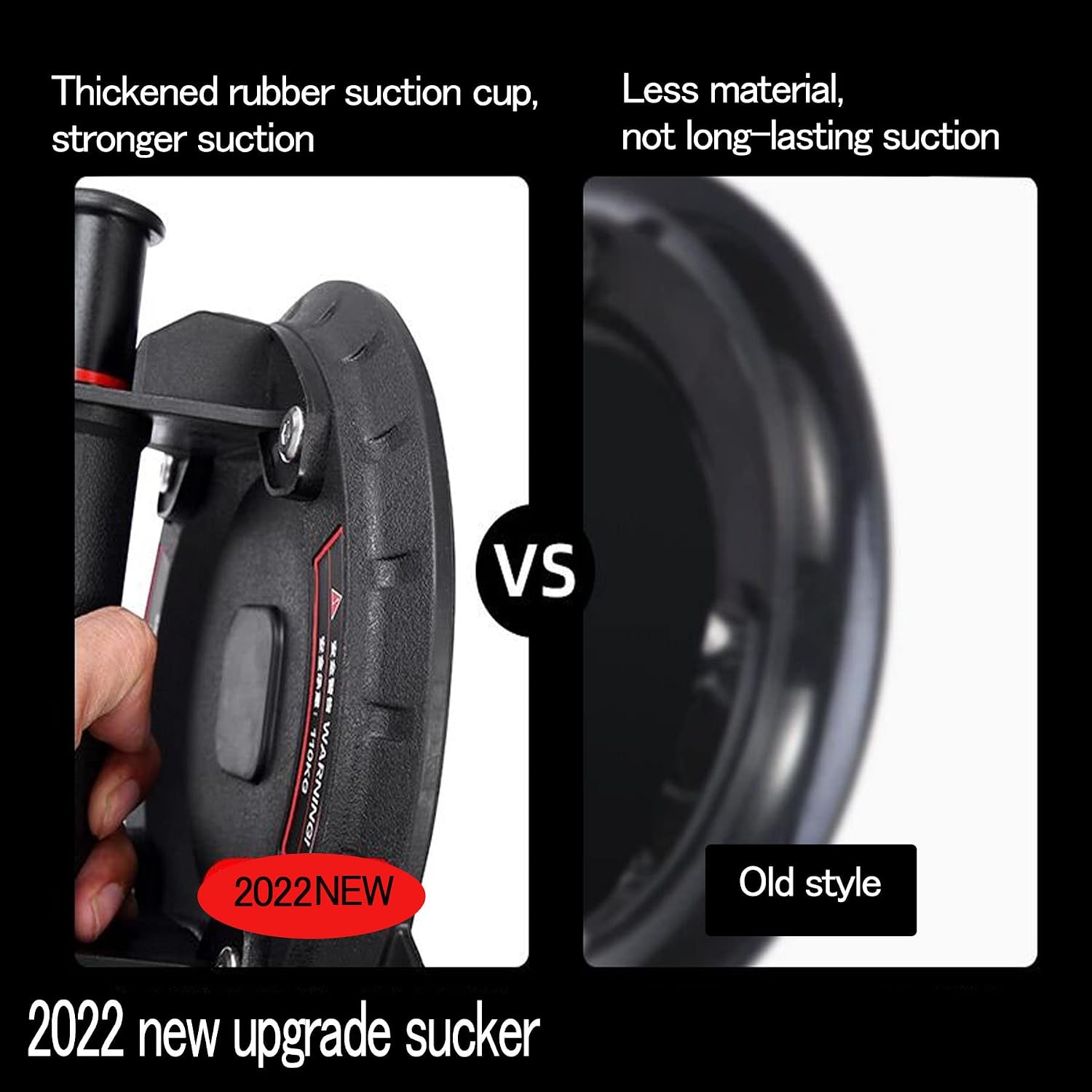 COYICOLI 2PCS Glass Suckers Lifters 8Inch Heavy Duty Suction Cups with Handle Vacuum Lifter for Granite Glazing Tiles Marble Windows - Image 5
