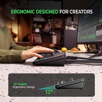 MAONO PS22 Lite USB Audio Interface for PC for Guitar & Vocals Streaming