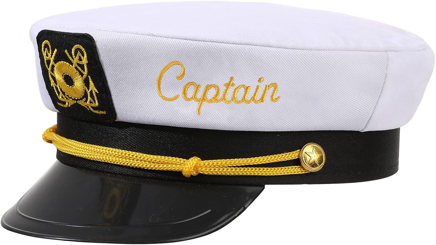Captain & First Mate Hat Set for Women Men Nautical Navy Sailor Hat Skipper Matching Hat Boating Gift