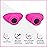 Super Sunnies Slim Flex UV Eye Protection FDA Compliant Eyeshields, Tanning Bed Goggles, Red Light Therapy Glasses - Pink