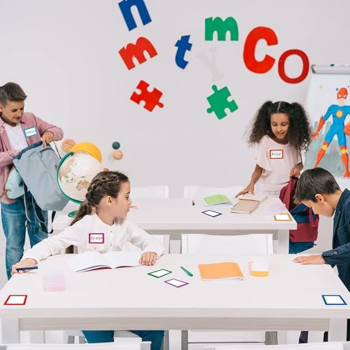 Vista 13 de Containlol 240 etiquetas autoadhesivas para nombre, etiquetas adhesivas de Halloween para regalos de fiesta de Halloween, envoltura de regalos