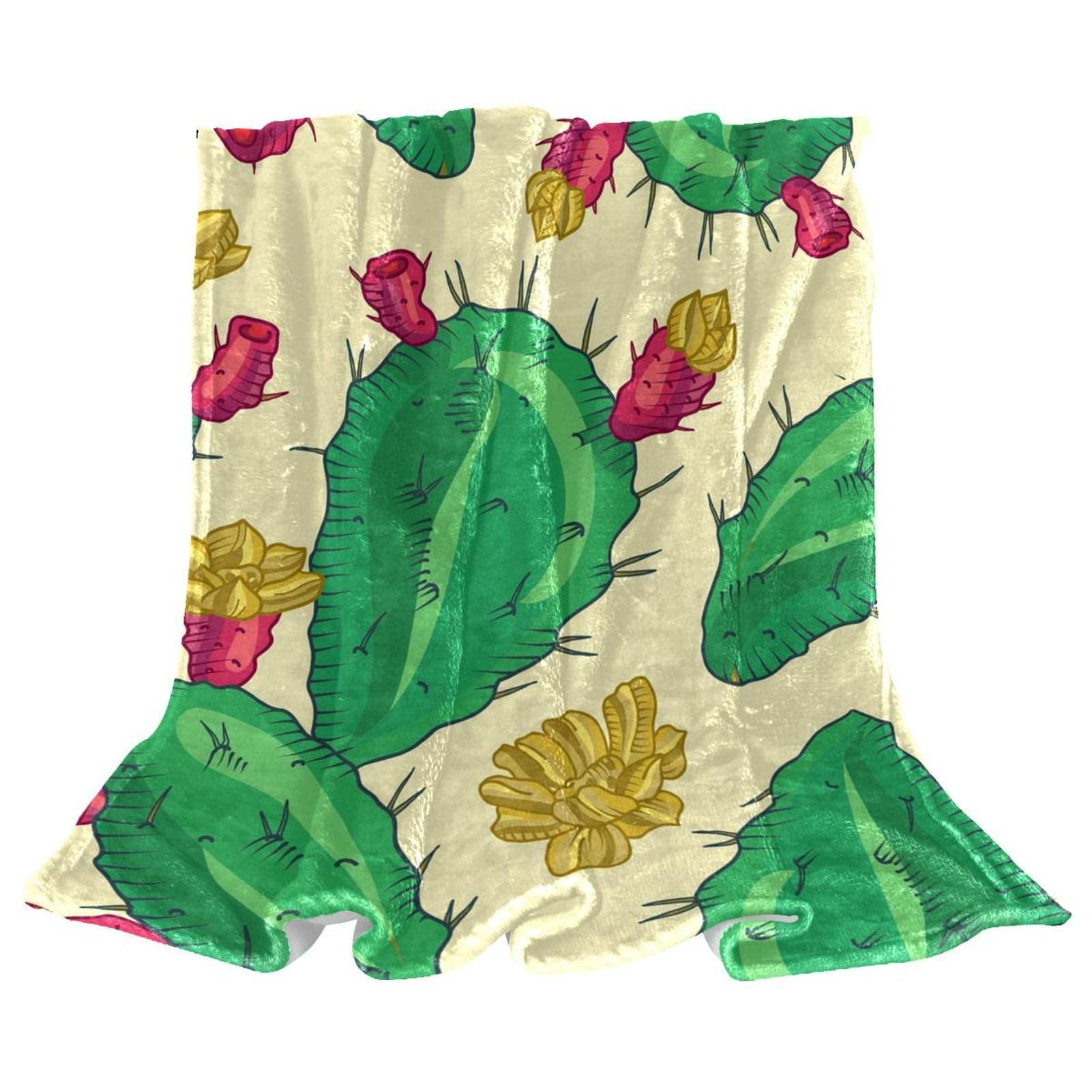Couvre-lit enfant cactus pour décorer une chambre douce et cosy