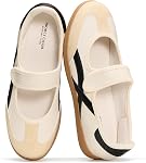 Project Cloud Comfortable Womens Shoes - Casual Trendy Mary Jane Shoes Women with Memory Foam - Lightweight & Non-Slip Fashion Sneakers for Women 2026 (Spring)