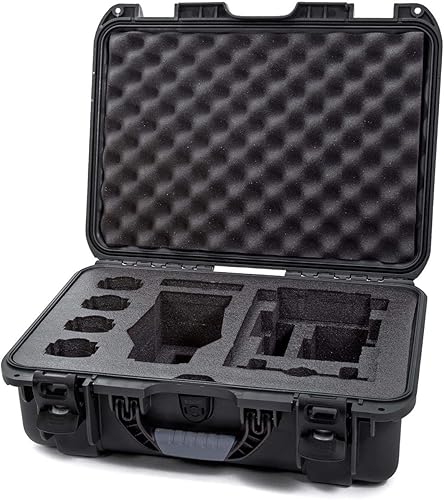 Nanuk 909- Funda rígida impermeable con inserto personalizado para DJI Mavic Mini Negro,Azul,Graphite,Bronceado,Verde