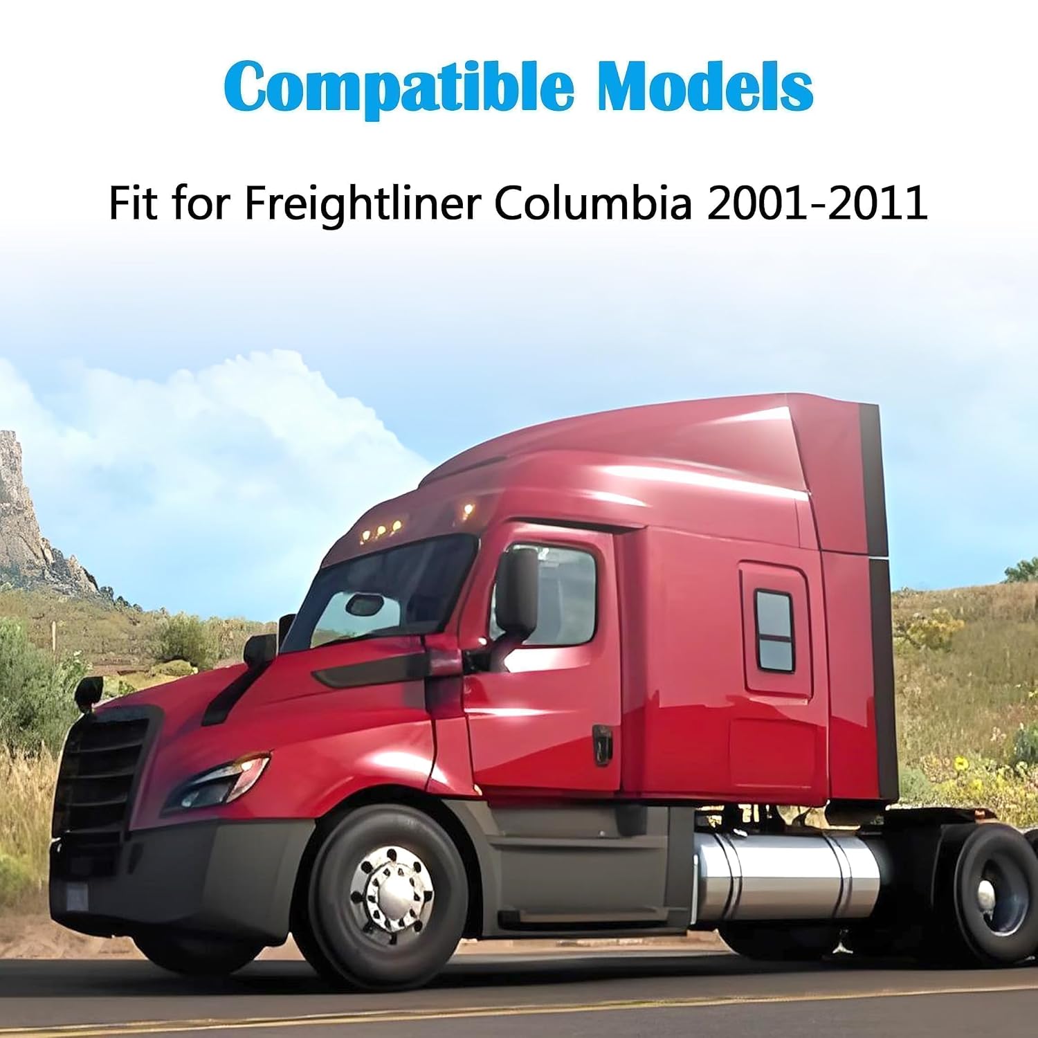Fixed Speed Cruise Control Switch Button Compatible with Freightliner Columbia 2001-2011Replace 901-5215 A0630769012