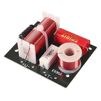 ACEIRMC 400W Speaker Frequency Divider 2 Way 2 Unit Hi-Fi Soundshelf Crossover Filters Woofer and Tweeter