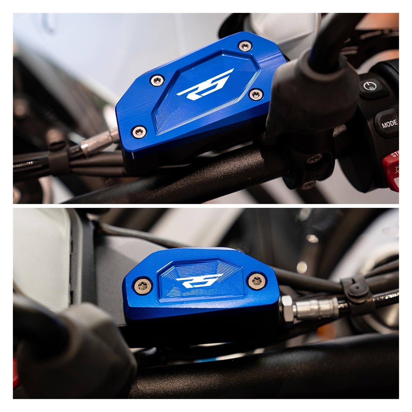 Bremszylinderdeckel Vorne Brems Für R1300R R1300RS R 1300 1300R 1300RS 2025 2026 Motorrad Aluminium Vorderradbremse Kupplung Flüssigkeitsbehälter Kappen Abdeckungen