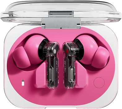 Nothing Ear 3a Noise Cancelling Earbuds, 45dB Hybrid ANC, 12mm Driver with Hi-Res Audio and Bigger Bass, 6 Mics for Clear Calls & Recording, Dual Connect Bluetooth Earphones for Sport, Travel, Work