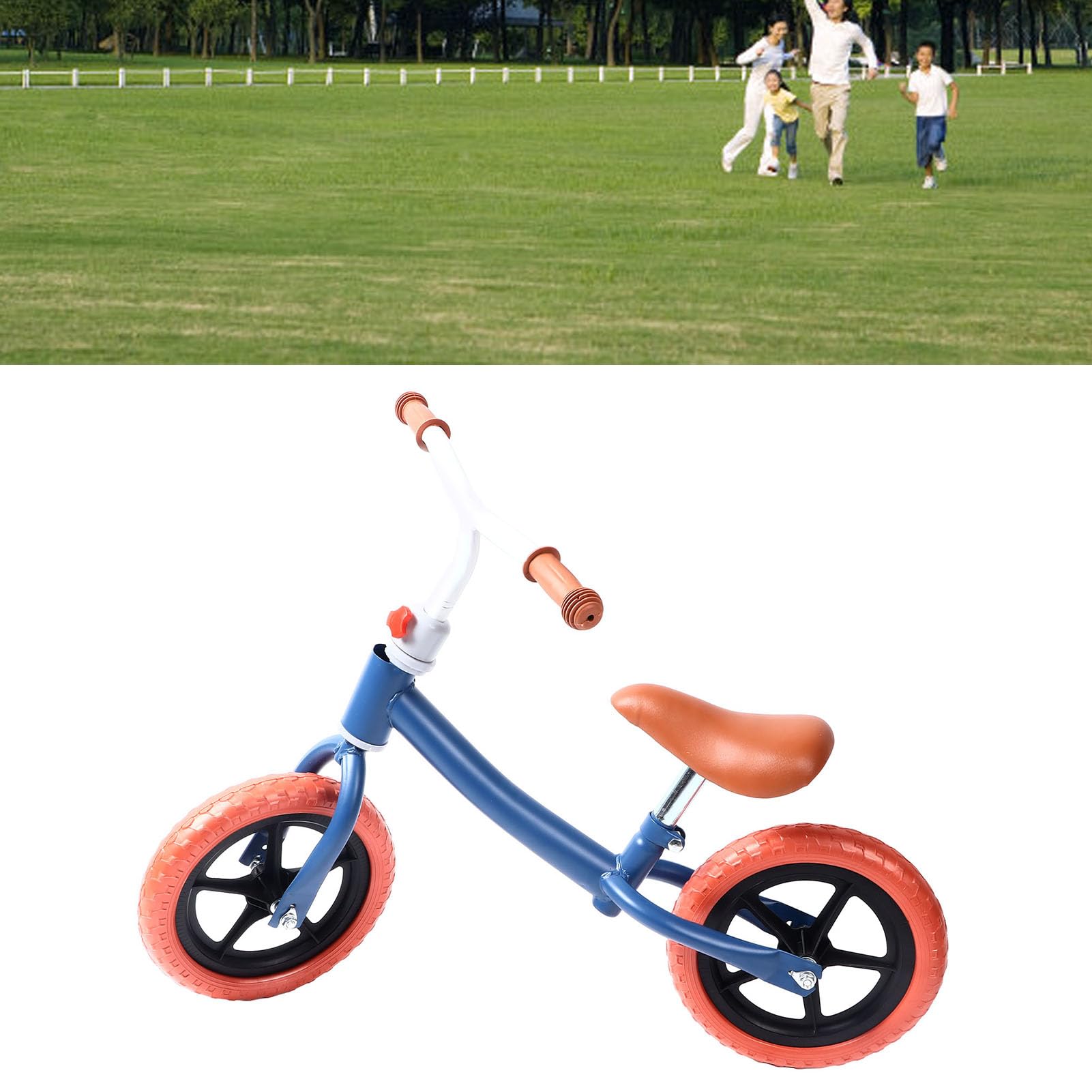 Dilwe Bicicletta Senza Pedali per Bambini, Bici Senza Pedali con Bici da Allenamento per Bambini con Tubo in Acciaio Ispessito da 2 a 6 Anni