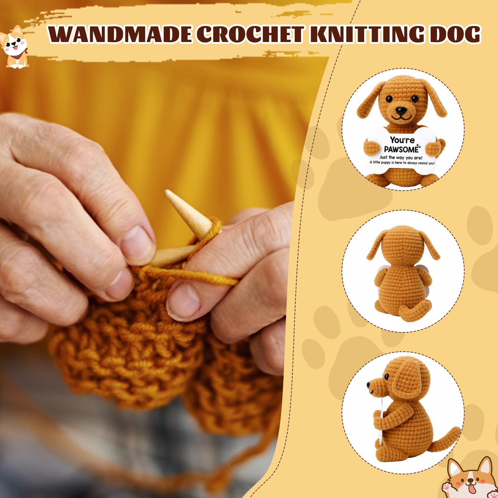 TUBAWD Comforting Crochet, Crochet Gifts for Women Crochet Gifts for Crochet Lovers - Image 2