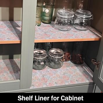 Peony Shelf and Drawer Liner for Kitchen Strong Non-Slip