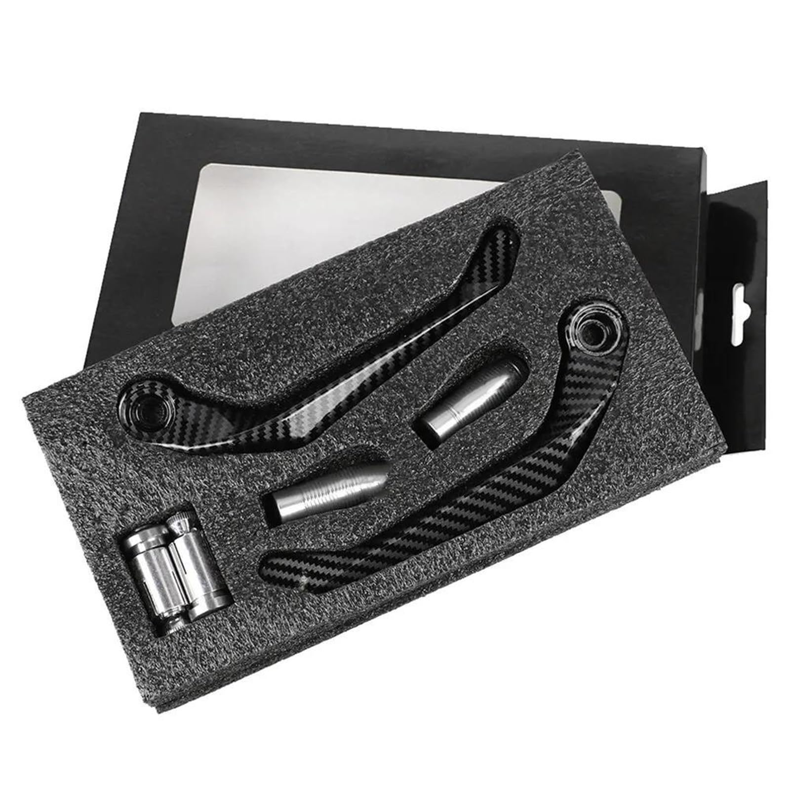 Protège-levier Suzuki SV1000 et SV1000S protection de guidon moto 22mm argent