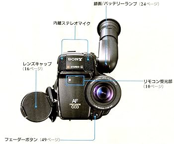 Amazon | SONY CCD-TR705 ハンディカム Hi8ビデオカメラ