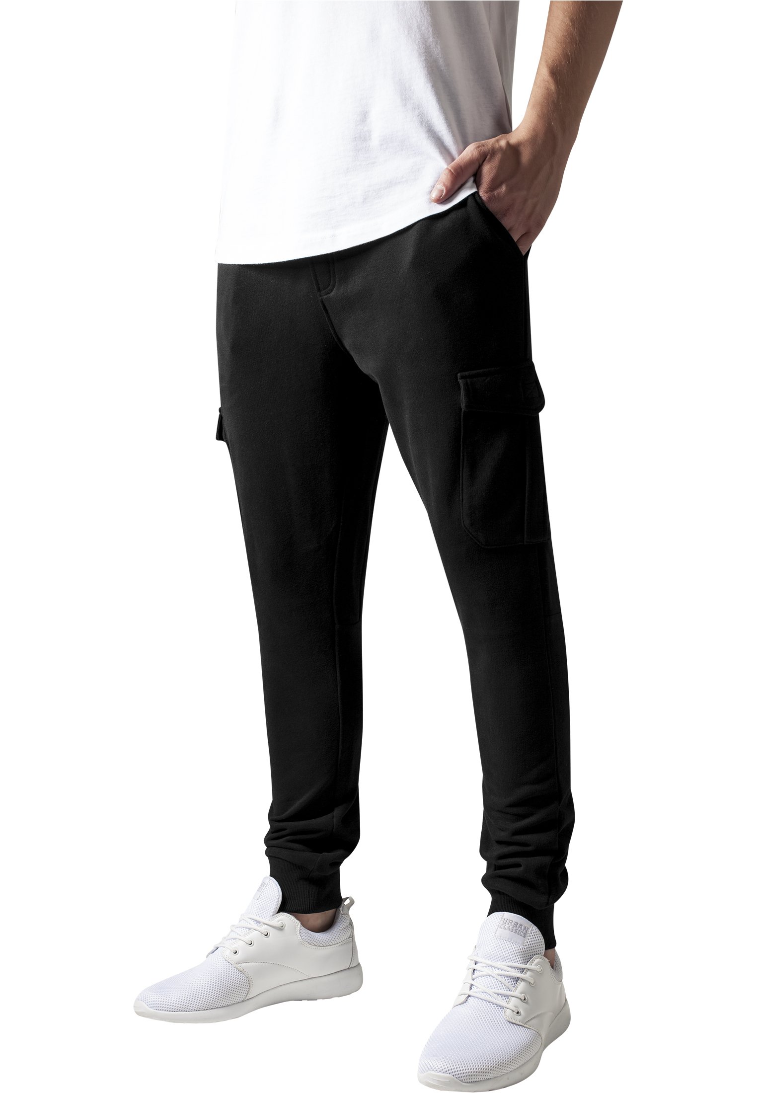 Urban Classics Herren Fitted Cargo Sweatpants