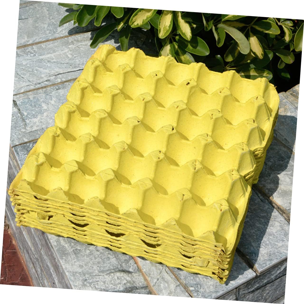 LIFKOME 10Pcs Egg Storage Racks for Refrigerator Durable Egg Organizers for Kitchen Use