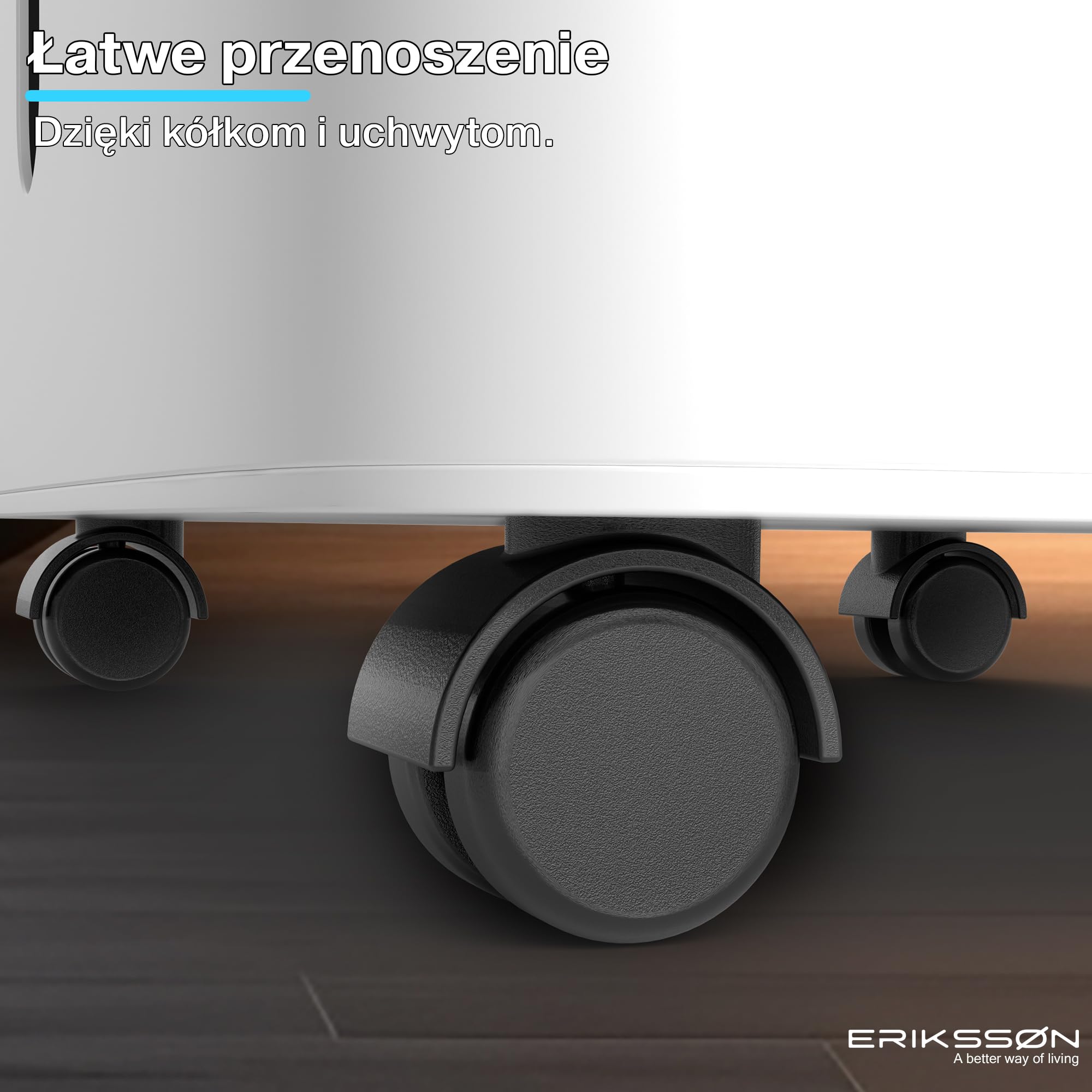 Osuszacz powietrza z wyświetlaczem LED, timerem i zabezpieczeniem przed dziećmi | usuwa 16 l wilgoci po 24 h | do pomieszczeń o powierzchni ok. 70 m² (140 m³) | energooszczędny osuszacz