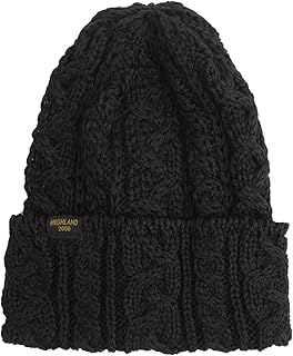 [ハイランド2000] メリノウール100% ニットキャップ 別注タグ付き Merino Cable Bobcap メンズ レディース