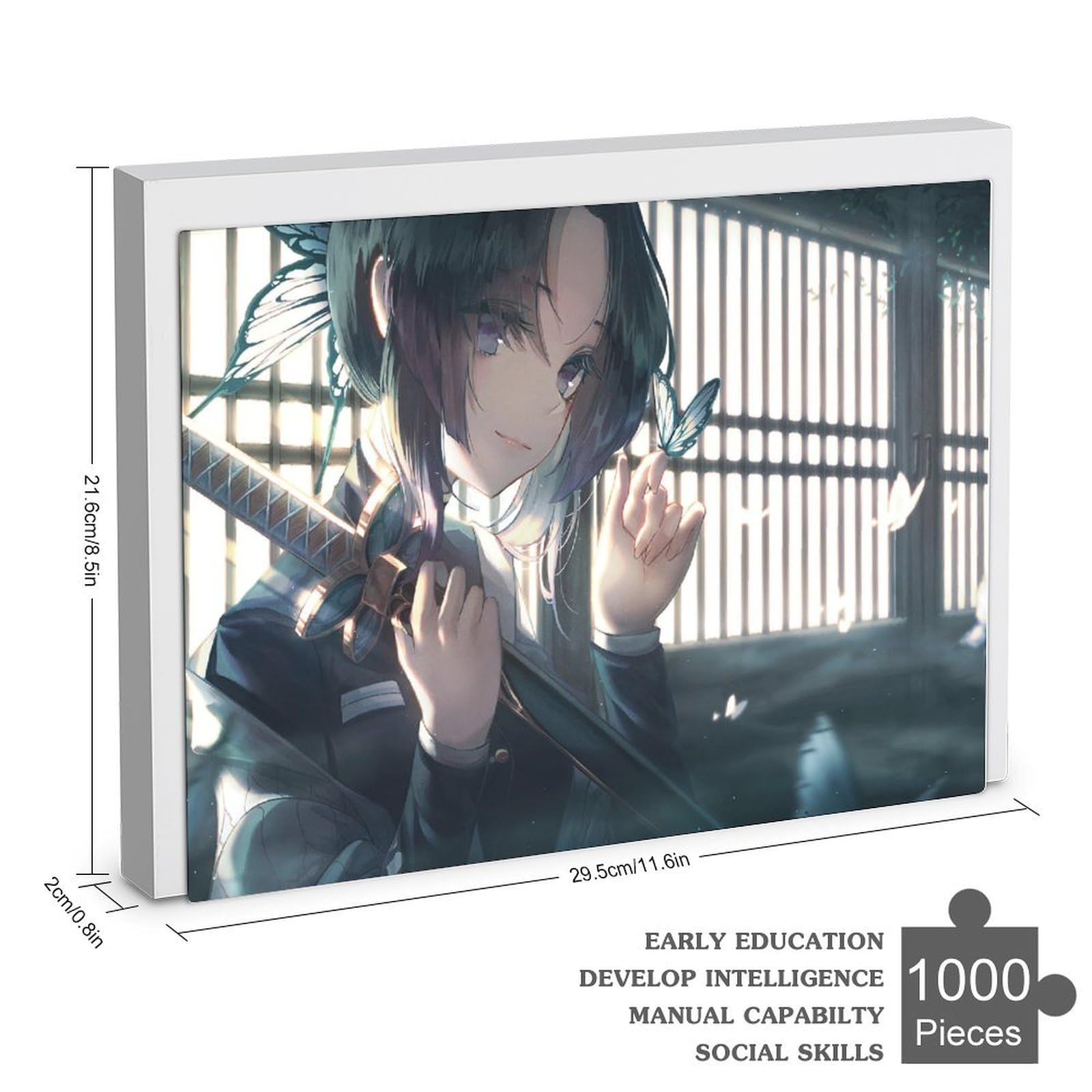 Amazon.co.jp: 鬼滅の刃 ジグソーパズル 1000 PCS GMZR685-胡蝶 しのぶ